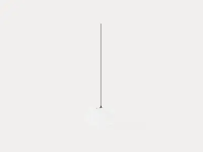 Ribbon Lamp Low-poly 3D model