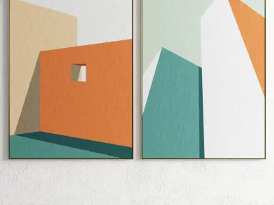 Photo Frame 203 Low-poly 3D model