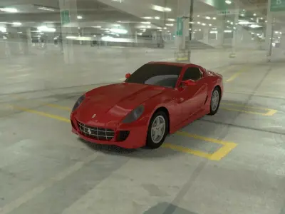 Ferrari 599 GTB Fiorano 3D model