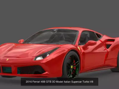 Ultimate Hypercar Mega Bundle 10 Iconic Legends x2 Complete  3D Model Pack