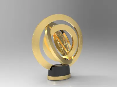 FIFA Club World Cup USA 2025 Trophy  High-Detail 3D Model 3D print model