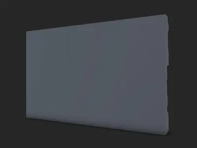 Rock Wall 42 3D model