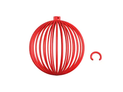 Christmas Bauble  3D print model