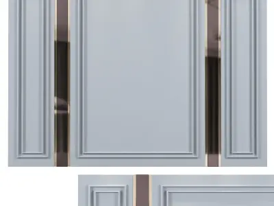 wall panels 023 3D model