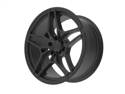 McLaren 720S front wheel rim 3D print model