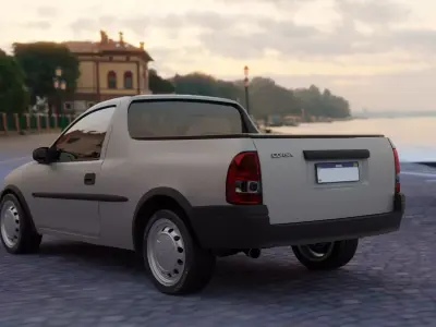 Pickup Corsa 1996 3D model