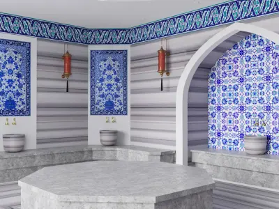 Turkish Bath 3D model