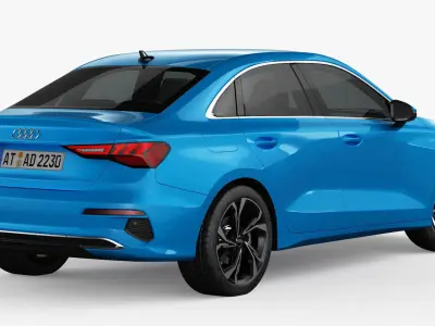 Audi A3 2021 3D model
