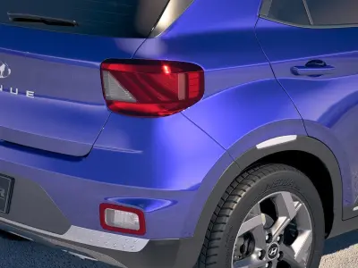 Hyundai Venue 2020 3D model