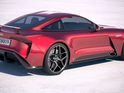 TVR Griffith 2018 3D model