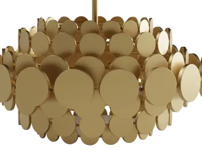 Amaryllis Chandelier 3D model