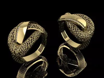 Ultra Vision Ring 3D print model buy