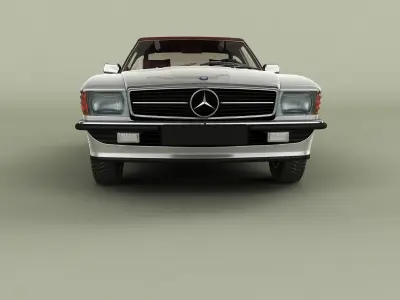 Mercedes-Benz R107 500SL 3D model