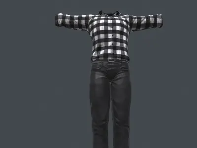 Mens Wear Daily 3D model