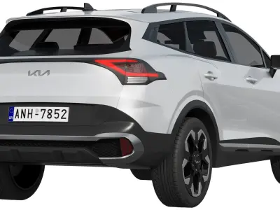 Kia Sportage 2022 3D model