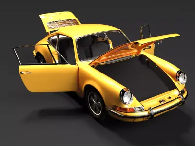 CLASSIC PORSCHE 911 G-Series  3D model