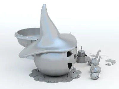Halloween Set 3D print model