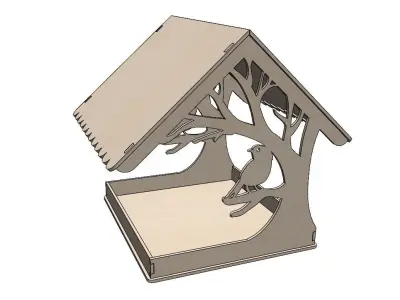 Bird feeders 3D print model