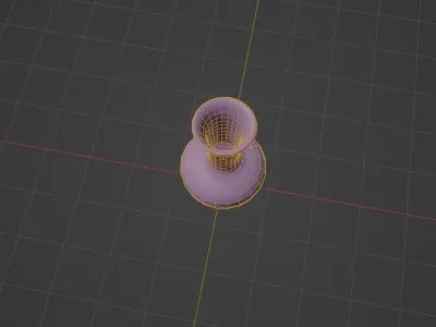 Old Brass Vase Free low-poly 3D model