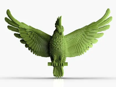parrot bird 3D print model