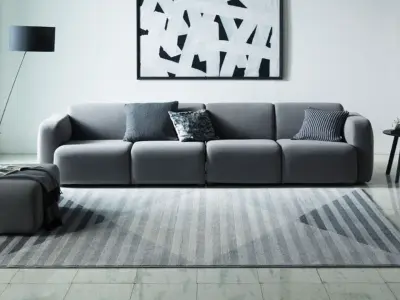 Noblisa Carpet Rug Carpet Collection 4 3D model