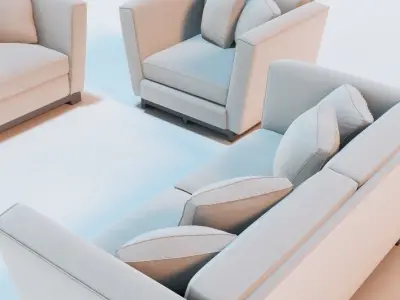 Eckard Sofa 3D model