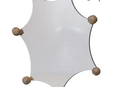 Star Mirror by Eny Lee Parker 3D model