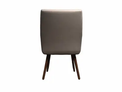 3d Model Stylish Room Interior With Comfortable Papasan Chair 3D model get