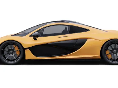 McLaren P1 3D model