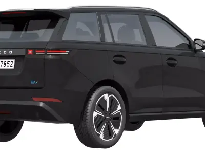 Jaecoo E5 BEV 2025 3D model