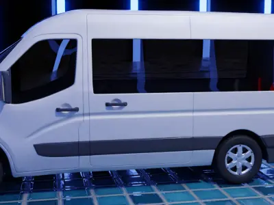 Nissan NV400 3D Model 3D model