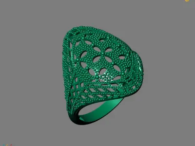 Women Plain Ring Ready STL Models Womens Ring 3d models 3D print model 23
