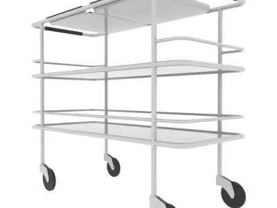Cargo Support Trolleys - Lammhults 3D model