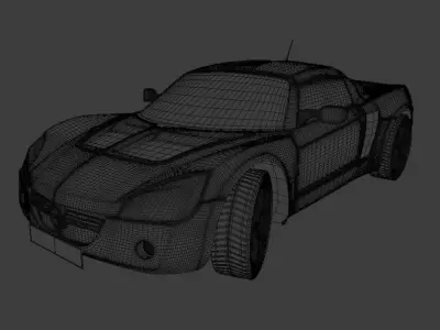 Opel Speedster 3D model purchase