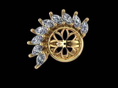 JEWELRY RING 3D print model 38