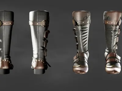 Shoes 3D model buy