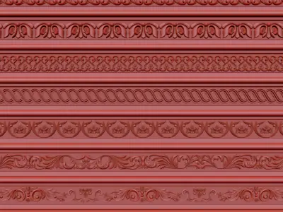 ORNAMENT TRIM 01 3D model