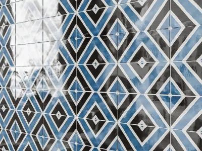 Aruba Decor Cold Ceramic Wall Tile 3D model