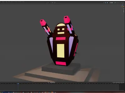 Free robot Free 3D model