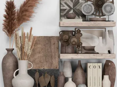 Decorative Set Rustic style - collection 01