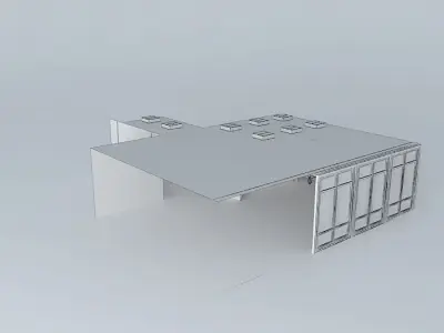 Kitchen lego house Free 3D model