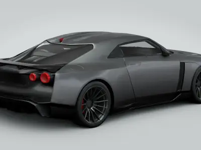 Nissan GT-R50 3D model