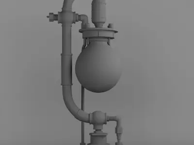 luxury lamp 3D print model