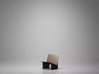 Menu Monument Magazine Holder 3D model