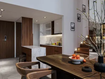 Modern home 3D model