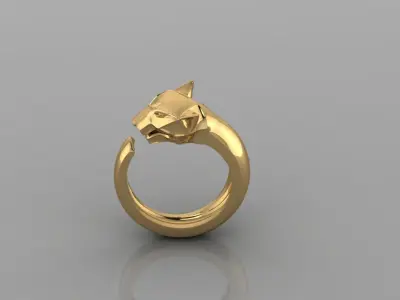 Tiger Ring 3D print model buy