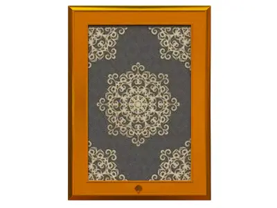 Photo Frame Low-poly 3D model 3