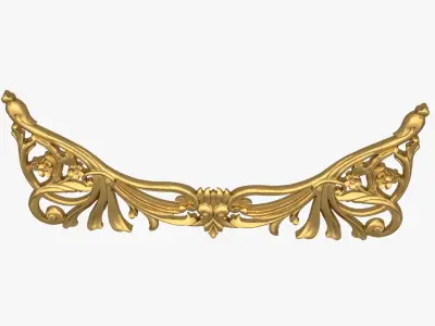 Classic decor ornament 223 3D model
