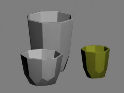 vase 28 3D model purchase