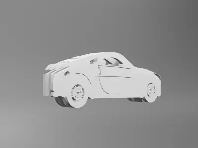 Nissan 350Z - Keychain 3D print model